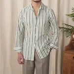 Gray And Green Stripes