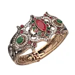 Pulseira de damas banhadas e diamantes — foto 1