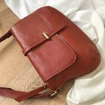 Bolsa feminina original casual de couro tipo sela, combina com tudo, ideal para uso diário, elegante e versátil, perfeita para qualquer ocasião. — foto 4