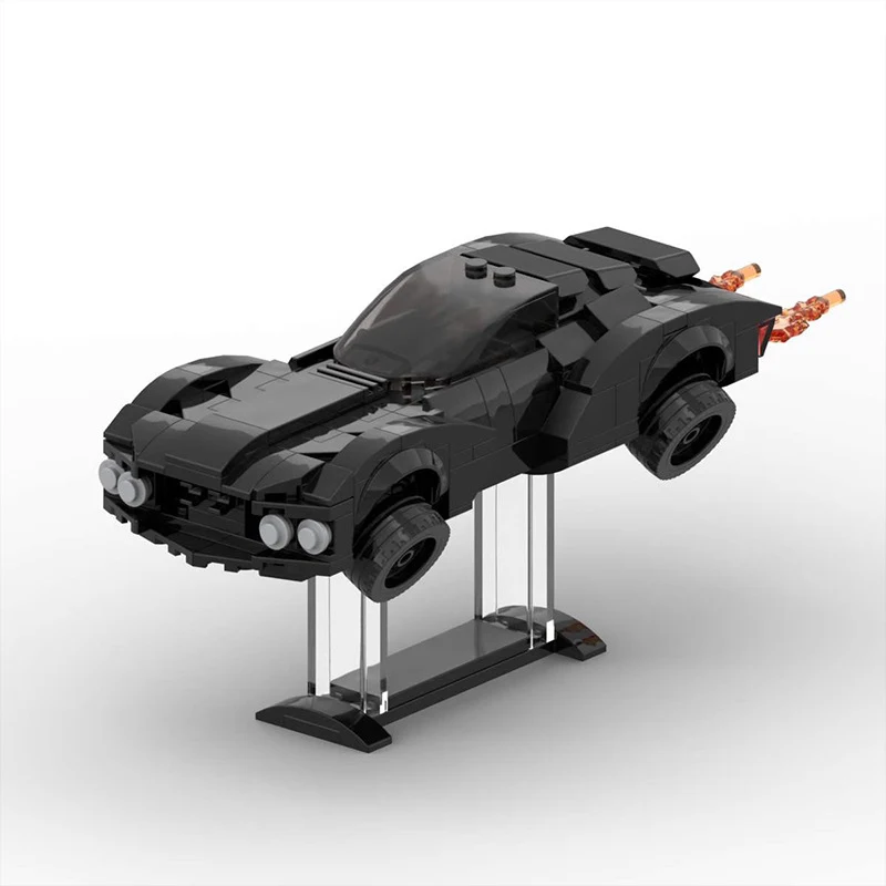 MOC-146135 Batmóvel 1989 com suspensão de assento único, um quebra-cabeça automotivo para montar e exibir, diversão criativa e desafiadora. — foto 2