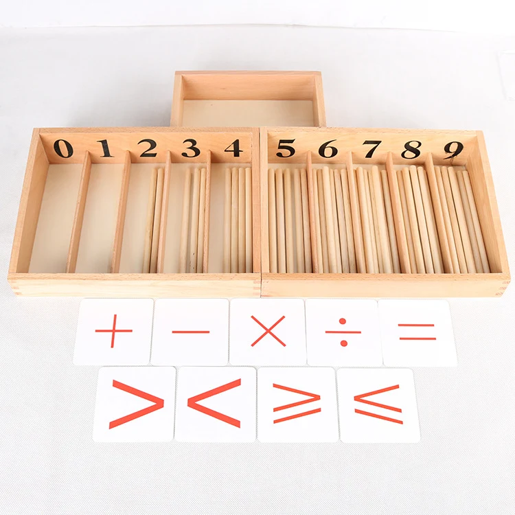 Caixa de Fusos Montessori para Matemática — foto 6