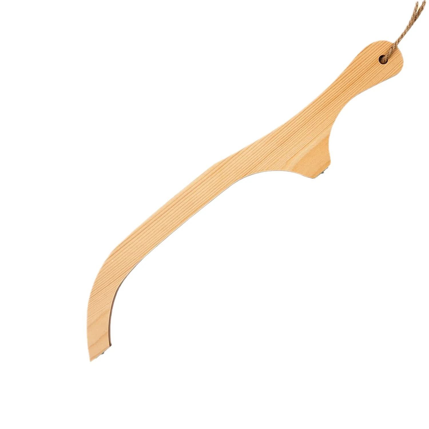 Wooden bread slicing knife with serrated teeth. Effortlessly slice perfect bread with this durable and easy to use knife — photo 1