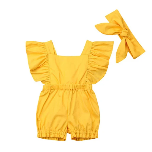 Title 3, Baby romper korte mouw dunne ananas print. Zome...