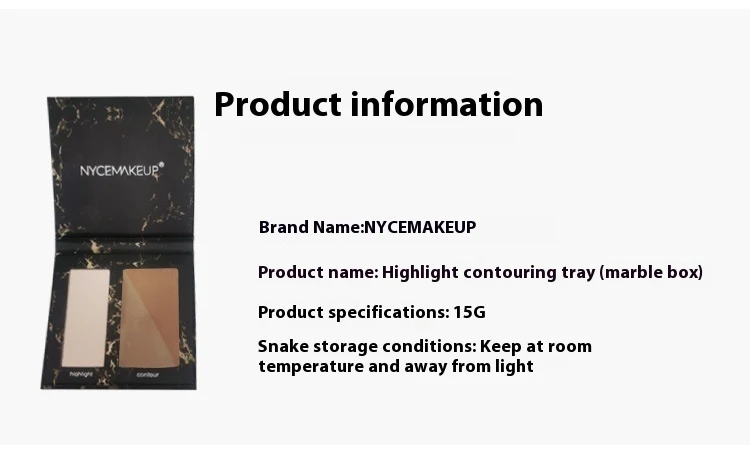 Title 1, Repair Highlight Makeup Palette Three-in-one