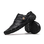 Casual leren schoenen Britse wind Beanie schoenen Heren schoenen voor een casual look met comfort en stijl Ideaal voor dagelijks gebruik. — foto 2