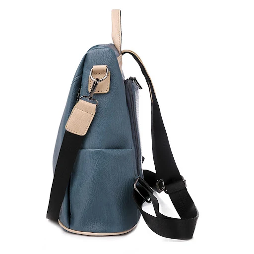 Title 1, Fashion Casual Ladies Backpack Simple Large-cap...