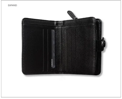 Title 10, Lychee stripe ladys wallet, stylish and functi...