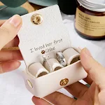 Wedding Ring Bearer Pouch For Dog Collar Leather Wedding Ring Box Holder Pet Supplies For Proposal Engagement Wedding Ce — photo 6