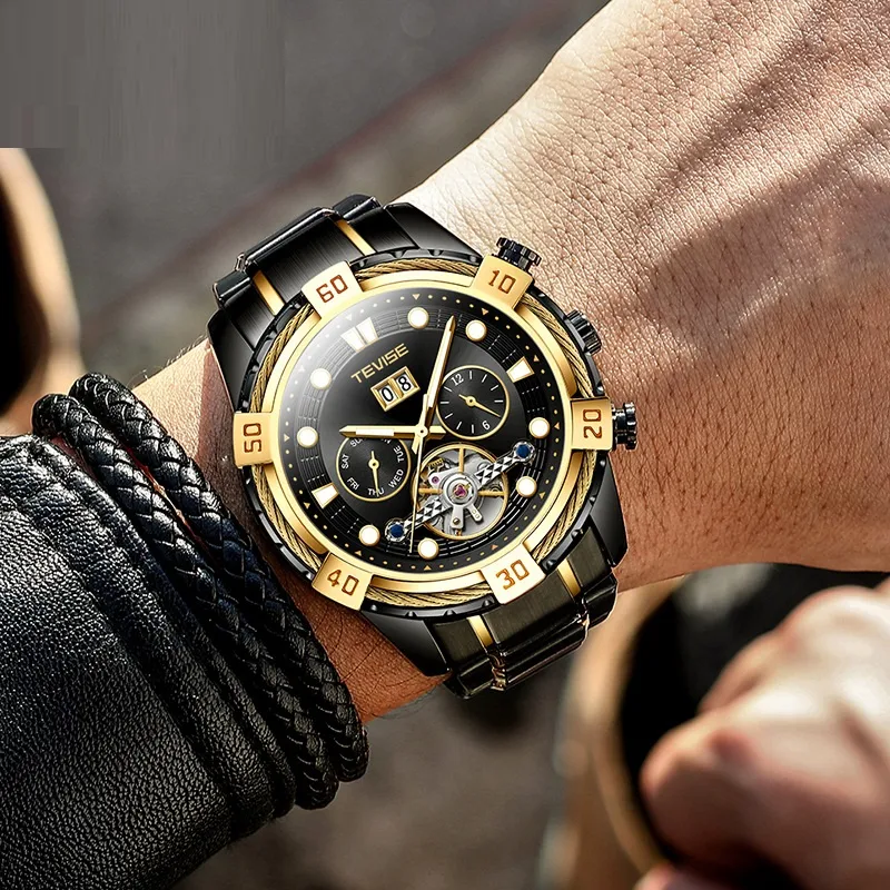 Title 1, Mens Fashion Business Waterproof Multi-functio...