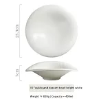 10 Inch White