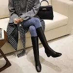 Large Size Tall but Knee-High Skinny Boots for a Flattering Fit, Ultimate Comfort and Chic Style for All Day Wear — photo 5