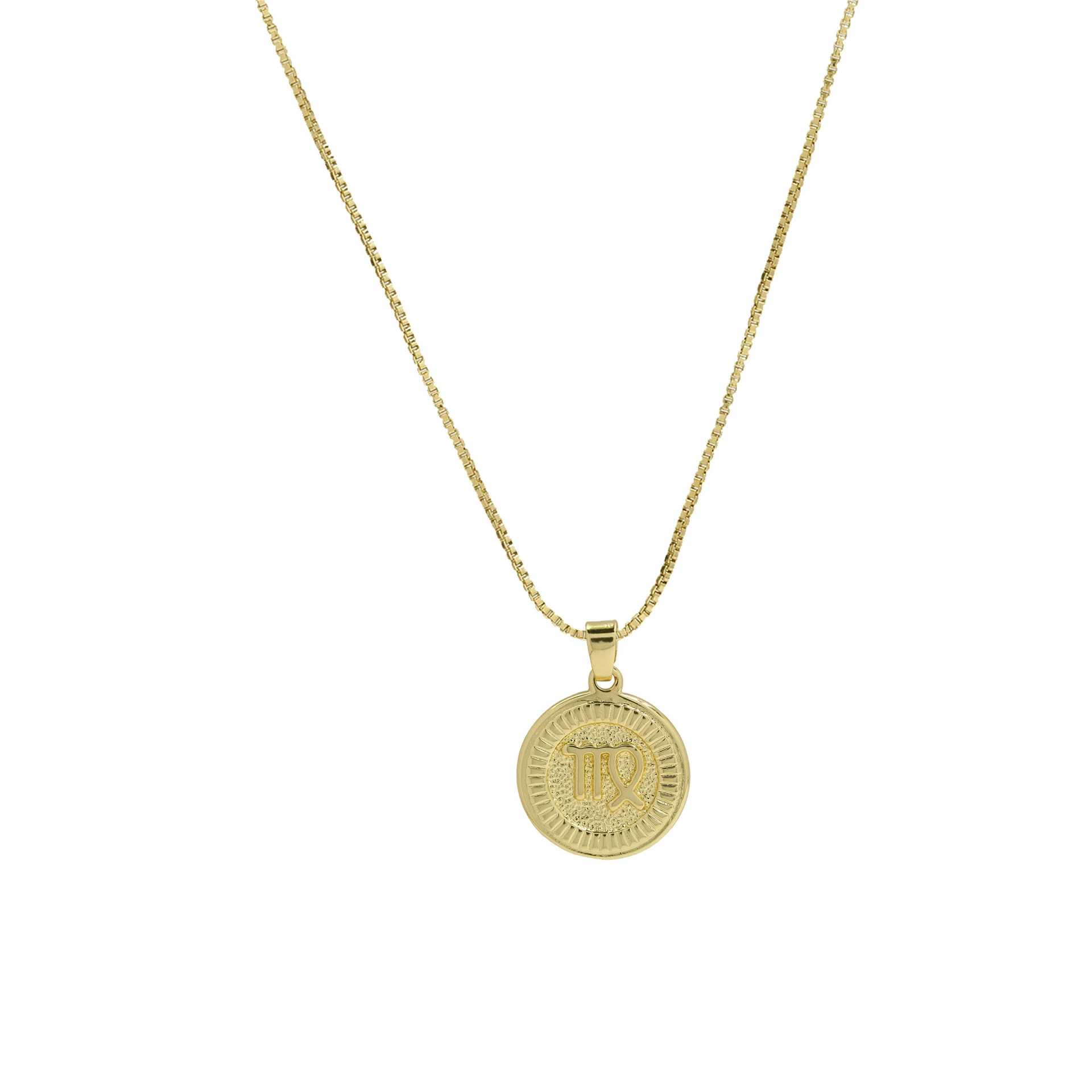 Colar 12 Constelações Dourado 18K Brilhante. Um toque de elegância e personalidade para seu visual, feito de latão. — foto 12