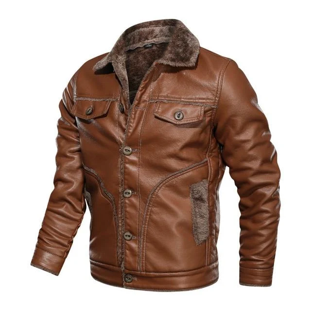 Title 2, Mens Leather Jacket