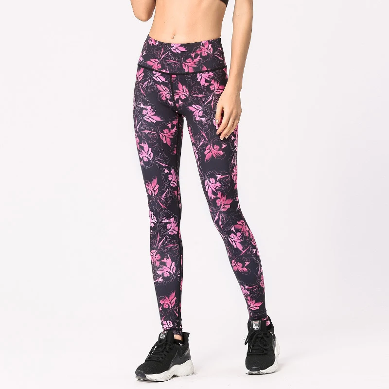 Digital Print Yoga Pants, High Waist, Hip Design. Fitness, Running, Sports Leggings for ultimate comfort and performance — photo 4