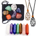 Kit Pulseira de Yoga com Pedras Naturais Irregulares DIY. Crie sua pulseira de meditação com pedras autênticas para relaxamento e bem-estar. — foto 7