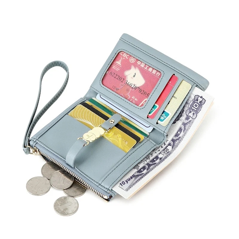 Large Capacity Versatile Trendy Multi functional Short Soft Leather Wallet, perfect for everyday use, stylish and practi — photo 16