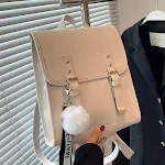 Mochila Feminina Multifuncional com Textura Inovadora e Design de Moda Exclusivo. Conforto e estilo para você. — foto 4