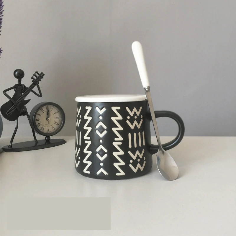 Small Couple Hand Painted Beautiful Cups. Perfect for coffee, tea, or as a romantic gift. Enjoy your drinks with these c — photo 4
