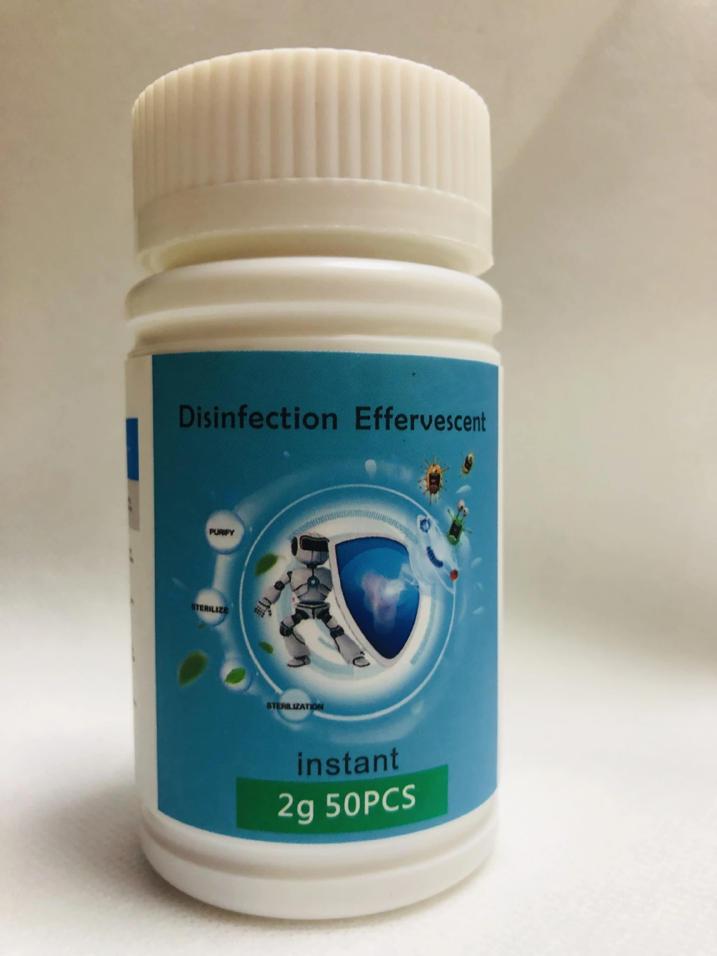 Efficient Cleaning Pool Disinfection Effervescent Tablets For Stains Clear Water and a Healthy Pool Environment, Effortl — photo 5
