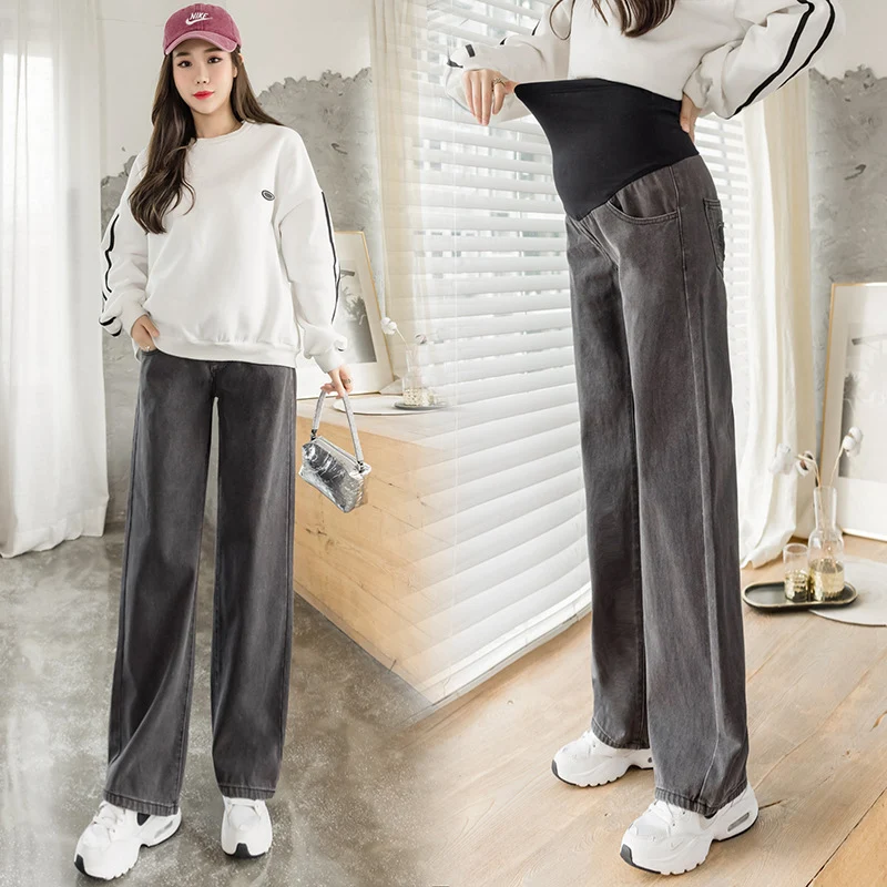 Title 1, Ladies Maternity Jeans Spring Autumn Loose Casu...