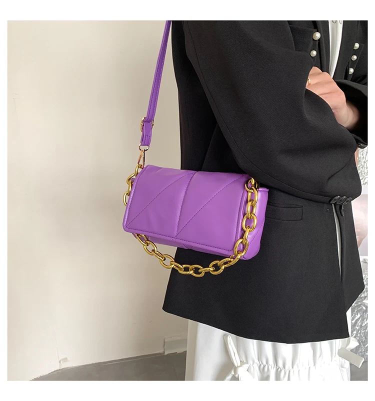 Title 6, Niche Design Diamond Chain Bag for Women, Eleva...