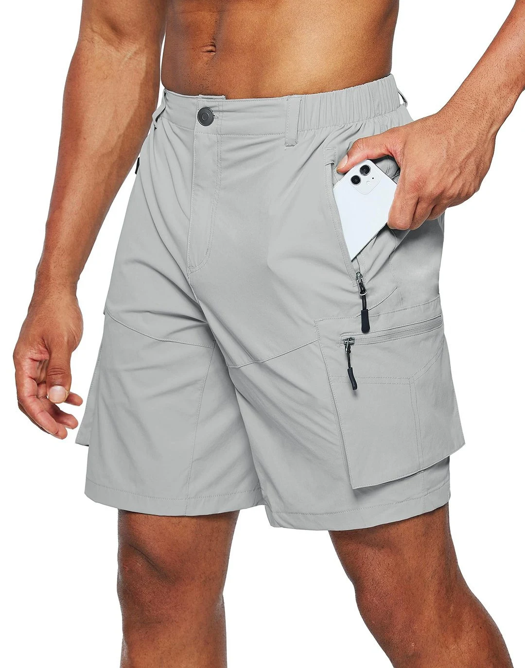 Fashion Personality Men's Multi-pocket Cargo Shorts, designed for style and functionality, providing ample storage and a — photo 5