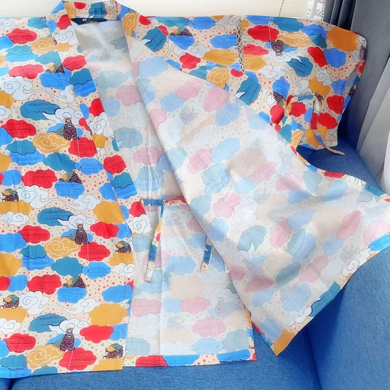 Title 1, Summer Womens Pure Cotton Short Sleeved Japane...