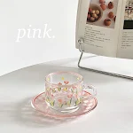 French Afternoon Tea Coffee Cup And Saucer Set Enjoy coffee in style and elegance. Perfect for a relaxing afternoon coff — photo 1
