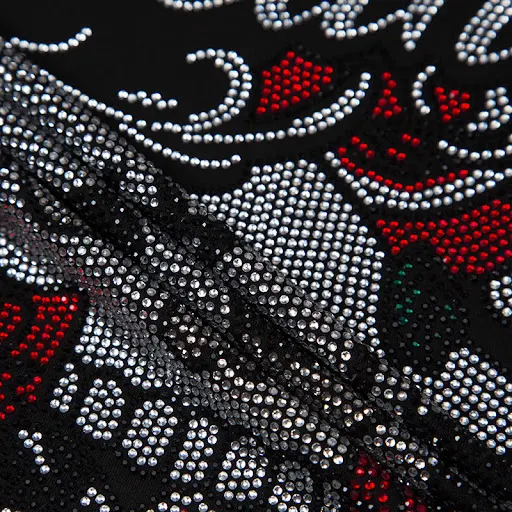 Title 6, Skull Hot Rhinestone T-shirt Mens Short Sleeve...