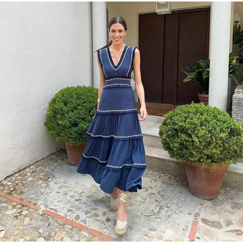 Women's Fashion Special Dress Elegant Retro Perfect for Parties and Special Occasions Classic Design with a Vintage Touc — photo 10