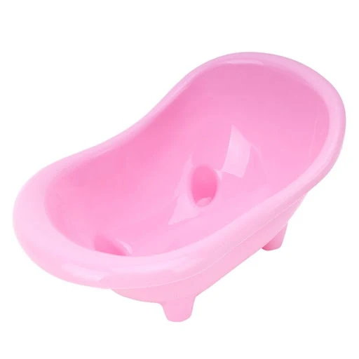 Pet Mouse Bathing Bathtub Plastic Bathtub Hamster Bathing Toy Little Pet Bathroom Pet Rat Cage Accessories — photo 5