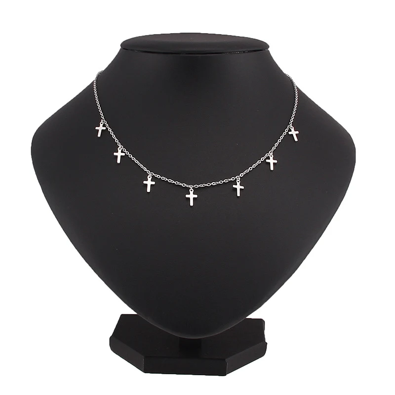 Colar com pingente de estrela pequena de aço inoxidável para mulheres, delicado e moderno, ideal para uso diário e presentes. — foto 12