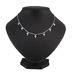 Colar com pingente de estrela pequena de aço inoxidável para mulheres, delicado e moderno, ideal para uso diário e presentes. — foto 12