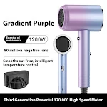 High-power electric hair dryer for household use, featuring heating and cooling air, provides fast drying and versatile — photo 4