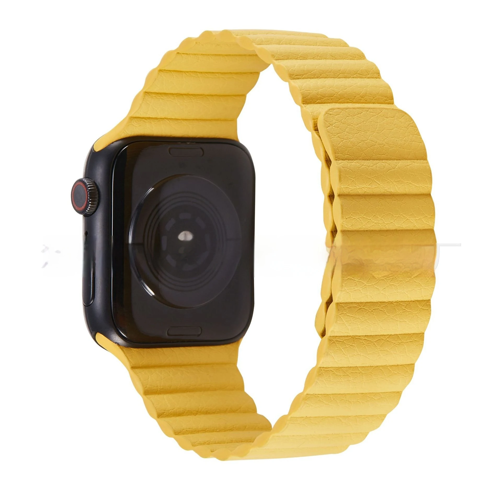 Pulseira de couro loopback para relógios, ajuste perfeito. Macia, durável e elegante. Conforto superior e design clássico. A escolha ideal para o seu relógio. — foto 21