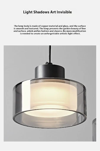 Title 4, All-copper Bedroom Chandelier Simple Modern. El...