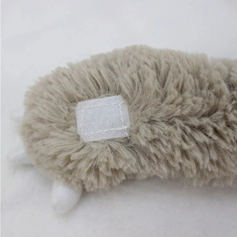 Muñeco de peluche de perezoso animal adorable, suave y blandito. Regalo perfecto de Navidad. Peluche Bradypod para abrazar y jugar. — foto 4
