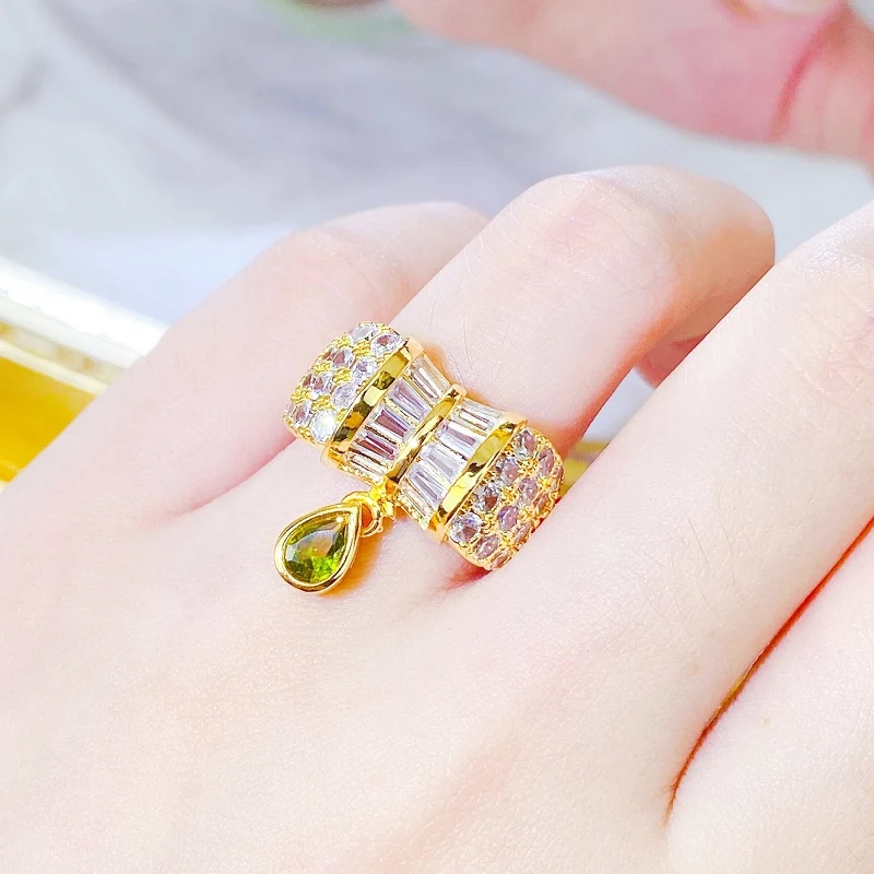 Anel Vintage Carbono Diamante Zircônia Feminino Joia Elegante para Mulheres Design Clássico Perfeito para Presentear. — foto 19