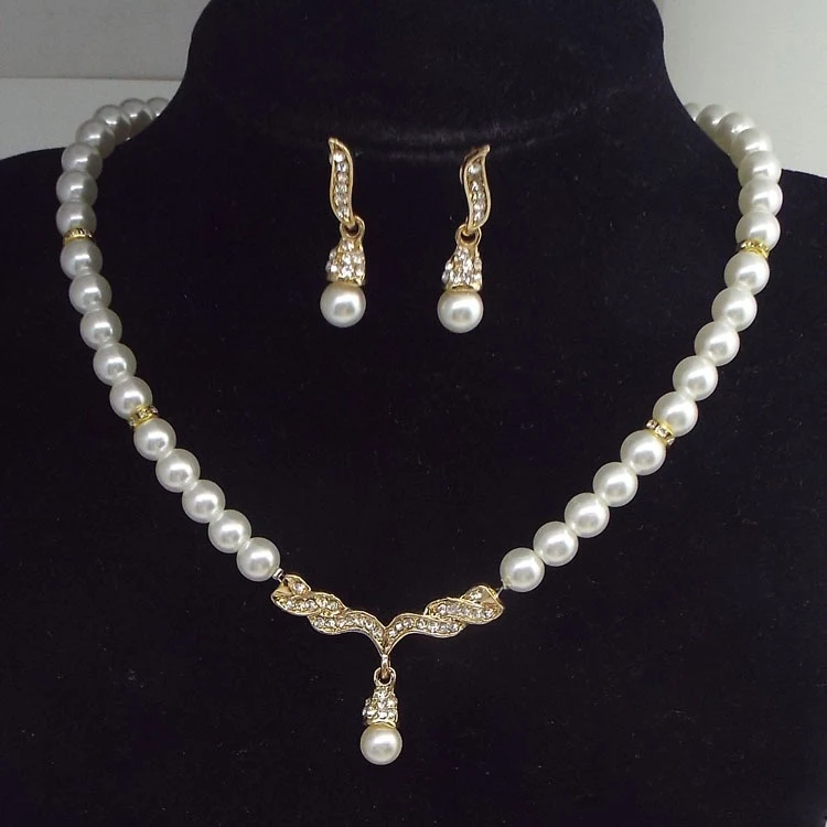 Conjunto de colar e brincos de personalidade fashion — foto 4