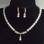 Conjunto de colar e brincos de personalidade fashion — foto 4