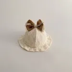 Chapéu de pescador à prova de vento para recém-nascido e bebê pequeno, mantém o bebê aquecido, chapéu balde para conforto e proteção — foto 6