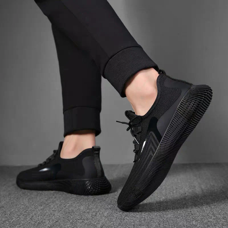 Trendy Breathable Mesh Sneakers. Flying Woven Casual Shoes for Everyday Wear. Experience Comfort and Style with These Li — photo 4