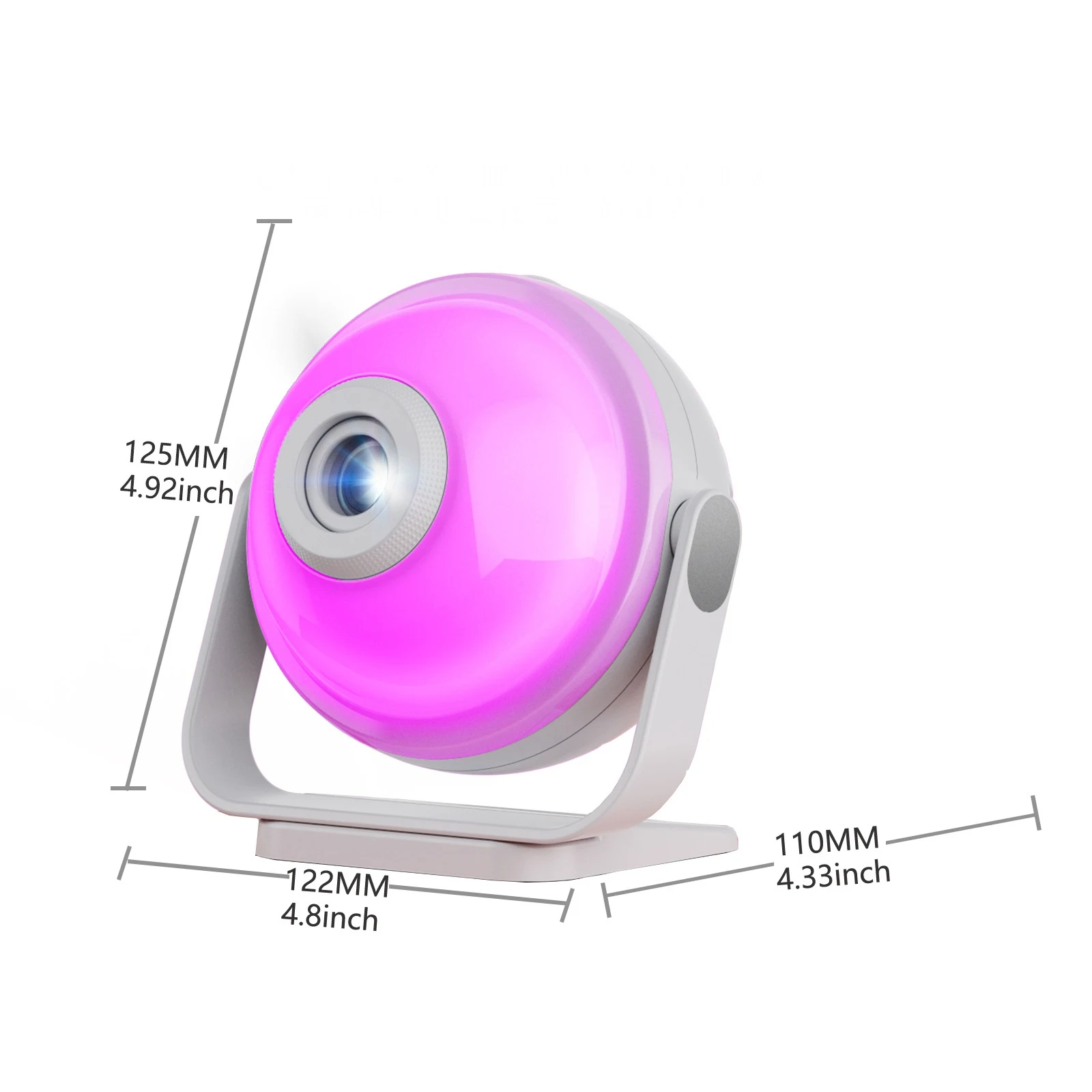 Title 10, Galaxy Starry Sky Projection Lamp, Small Night ...