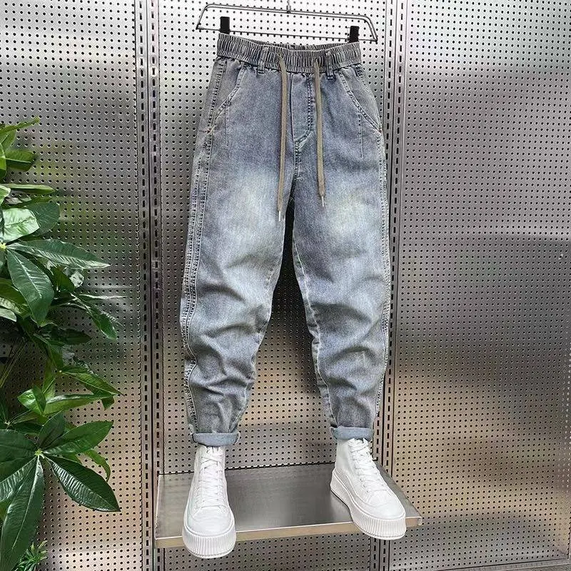 Title 1, Summer Retro Washed Jeans for Men | Comfortable...