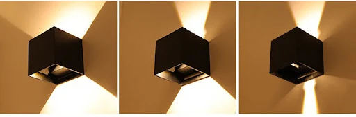 Title 3, LED Outdoor Waterproof Wall Lamp Modern Minimalist