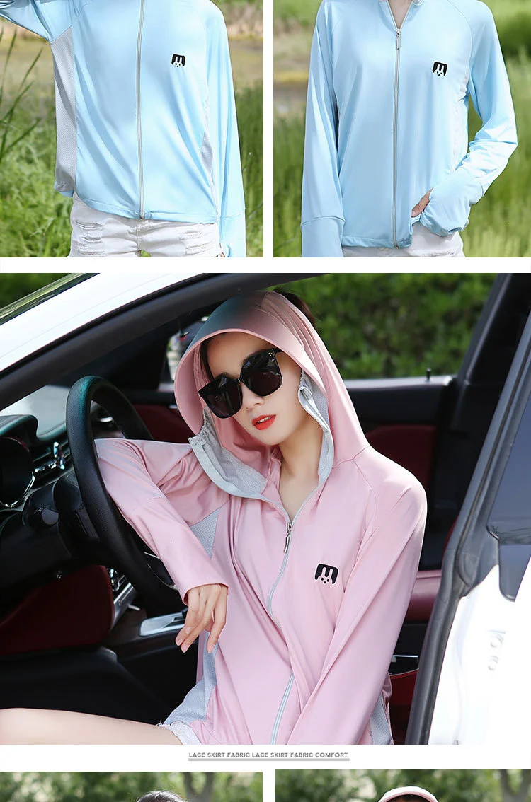 Title 3, Ice Silk Sun Protection Shirt Outdoor All-Match...