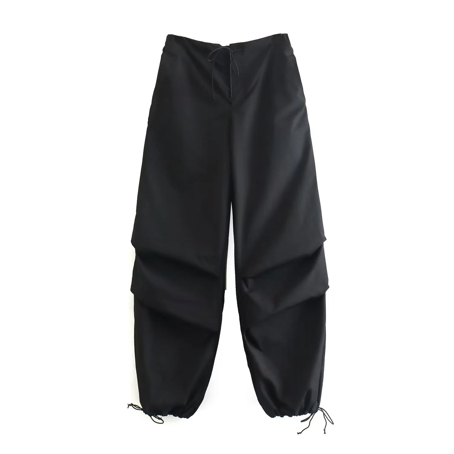 Calças Cargo Femininas Casuais com Pregas e Múltiplos Bolsos para Conforto e Estilo. Perfeitas para um Visual Despojado e Prático — foto 6