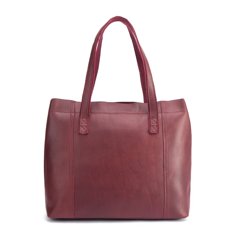 Title 4, Bolsa de couro Crazy Horse para mulheres