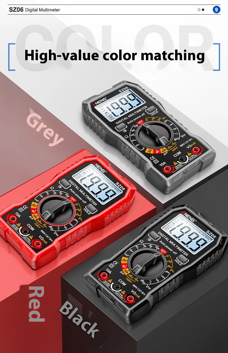 Title 2, High Precision Digital Multimeter Digital Displ...