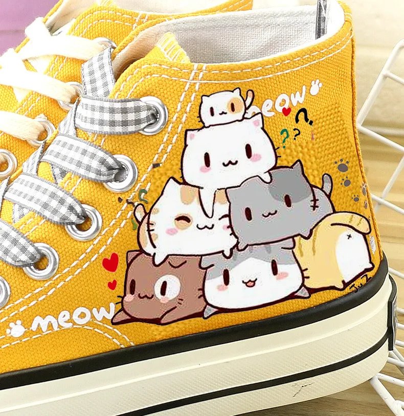 Sapatos femininos brancos de lona cano alto Conforto e estilo em um só calçado Perfeitos para diversas ocasiões Design moderno e atemporal. — foto 5